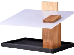 Dobar Vogelbedarf^Vogelfutterhaus Futura I mit Futter-Silo für Wildvögel 35 cm x 24 cm Holz