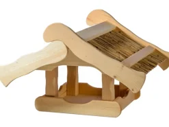 Dobar Vogelbedarf^Vogelhaus Kunoy mit Schilfdach für Ständer FSC®