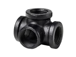 Dolle Regalsysteme^Eckverbinder für Pipe-Regalsystem 4 x 20 mm (3/4") Schwarz Matt