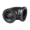 Dolle Regalsysteme^90°-Eckverbinder für Pipe-Regalsystem 2 Innengewinden 20 mm (3/4") Schwarz