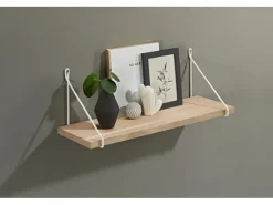 Dolle Schweberegale|Holzregale^Holzregal Lite Nature 60 cm x 15 cm x 2 cm Eiche Furniert