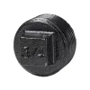 Dolle Regalsysteme^Stopfen Plug für Pipe-Regalsystem 20 mm (3/4") Schwarz Matt 2 Stück