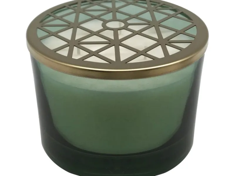 Duftkerze Dark Wonder Grün-Gold