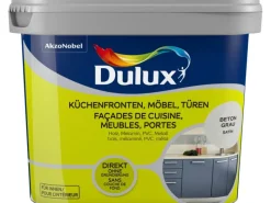 Dulux Fresh Up Lack für Küchen, Möbel und Türen Satin Beton- 750 ml