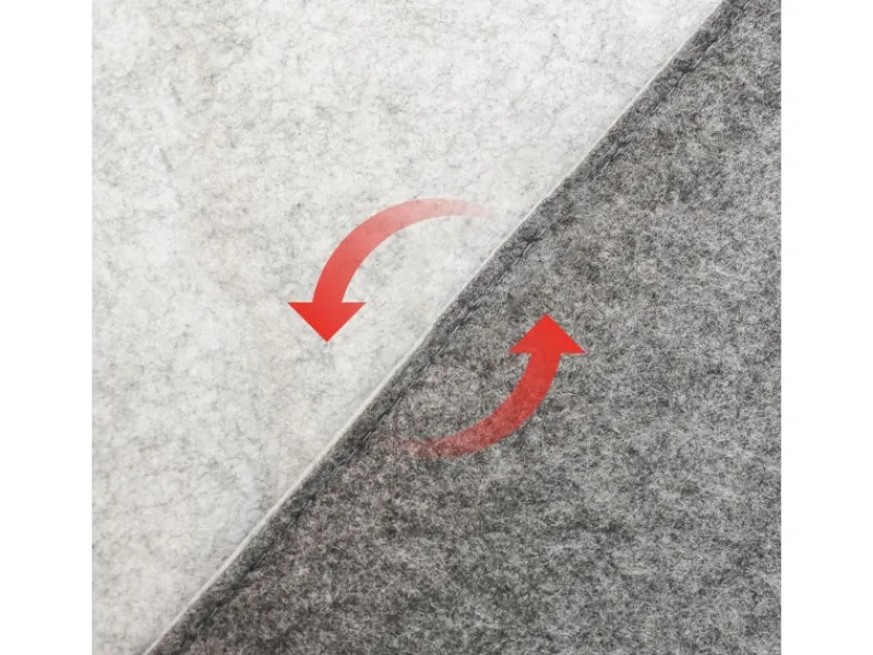 DuneDesign Kissen^2 Bierbank Auflagen zum Wenden 220 x 25 x 2 cm inkl. 12 Bodenschoner