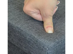 DuneDesign Offener Schuhschrank aus Metall 81 x 32 x 46 cm Grau