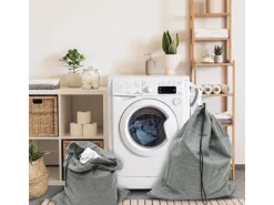 DuneDesign Aufbewahrung^Wäschesack 100 Liter & 60 Liter Wäschesammler mit Kordelzug