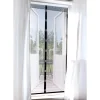 Easymaxx Tür-Moskitonetz Magic Klick Schwarz 90 cm x 210 cm