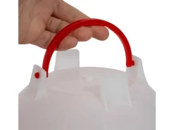 Eberth Kleintierbedarf^Geflügel Hühnertränke mit 1,5 L Kapazität Automatische Geflügeltränke