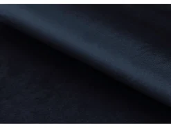 Aufbewahrung^ebuy24 Sacramento Schlafsofa Chaiselong Wendbar Versteckte Aufbewahrung und Ausziehbares Bett Dunkelblau