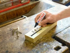 EDDING Bastelzubehör^500 Permanent Marker Schwarz 2 mm - 7 mm