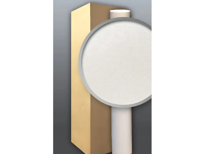 Überstreichbare Tapeten^EDEM 80375BR60 Vliestapete überstreichbar Stoff Textur Textil Struktur 1 Karton mit 6 Rollen 159 m2 Weiß