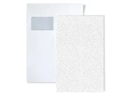 Tapetenmuster^EDEM Tapeten MUSTER S-80307BR70 Vliestapete zum Überstreichen Rauhfaser-Optik