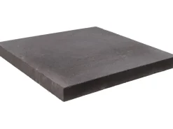 EHL Sitzbänke^Mauer Tribus Pfeilerabdeckplatte 56 cm x 56 cm x 5 cm Glatt Anthrazit