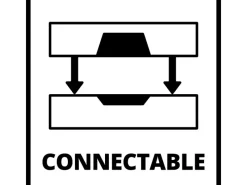 Einhell Koffer E-Case S-F Rot-Schwarz