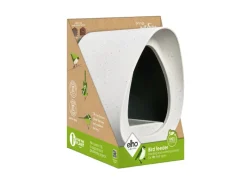 Elho Vogelbedarf^Vogelfutterhaus Essential 18 cm Grau