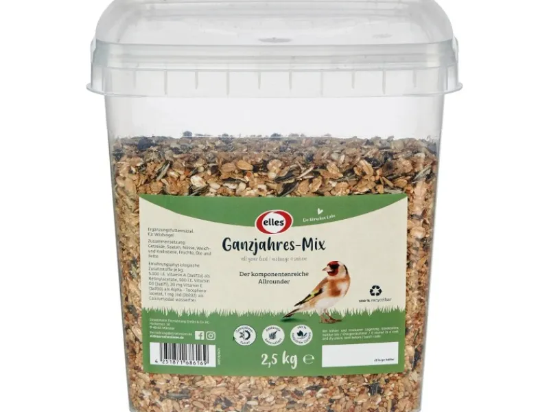 elles Vogelbedarf^Wildvogelfutter Ganzjahres-Mix 2,5 kg