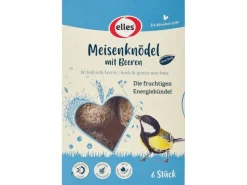 elles Vogelbedarf^Wildvogelfutter Meisenknödel mit Beeren ohne Netz 6 Stück