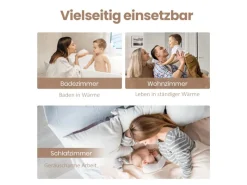 Emke Badheizkörper 130x50cm 695W Handtuchwärmer für Badezimmer Handtuchtrockner