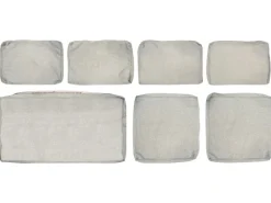 Sofas|Kissenbezüge^Ersatz-Kissenbezüge für Manila Sofa-Lounge-Set Beige