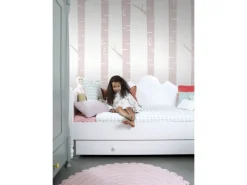 ESTAhome Fototapete Birkenstämme Hellrosa 150 x 279 cm 158927