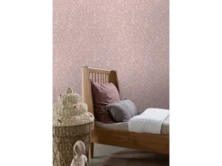 ESTAhome Dekorative Tapeten^Tapete Blumen Altrosa 50 x 900 cm 139884