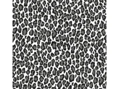 ESTAhome Tapetenmuster^Tapete Panter Schwarz und Weiß 53 cm x 10,05 m 136810