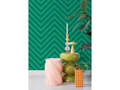 ESTAhome Tapetenmuster^Tapete Zickzackmuster 50 x 900 cm