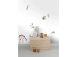 ESTAhome Wandtattoos^Wandtattoo Waldtiere Braun 33 cm x 47,5 cm 156115