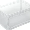Aufbewahrung^Eurobox-System Box Flap Side 60 x 40 x 32 cm Transparent