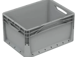 Eurobox-System Box Vollwand 40 cm x 30 cm x 22 cm Grau