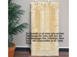eyepower Katzenbedarf^Sisal Kantenschutz S für Innen- und Außenecken 50 x 22 cm Beige