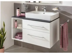 Fackelmann Regal Weiß^Regal unten Oxford 30 cm