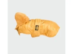 Fashion Dog Hunde-Steppmantel mit Abnehmbarer Kapuze Ocker-Gelb 30 cm