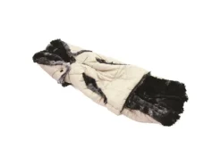 Hundebedarf^Fashion Dog Steppmantel für Hunde Beige 55 cm