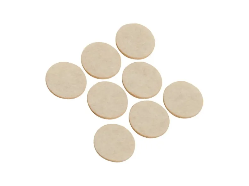 Stühle^Filzgleiter Selbstklebend Ø 28 mm 8 Stück Weiß