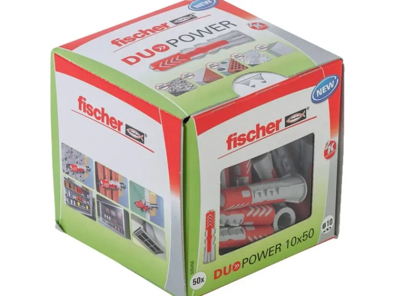Fischer Wandregale^Dübel DuoPower Ø 10 mm x 50 mm LD