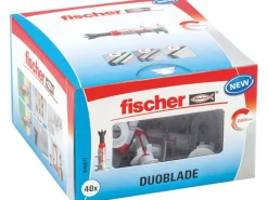 Fischer Gardinenstangen^Gipskartondübel Duoblade 40 Stück