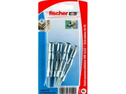Fischer Wandregale^Hohlraum-Metalldübel HM 5 x 52 SK mit Senkkopfschraube je 4 Stück