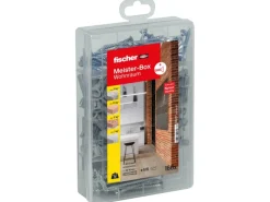 Fischer Weitere Regale^Meister-Box Wohnraum + Schrauben (160 Teile)