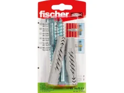 Fischer TV-Wände^Universaldübel UX 14 x 75 SK mit Schraube (2 ST)