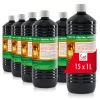 Flambiol Petroleum Heizöl in Flaschen 15 x 1l