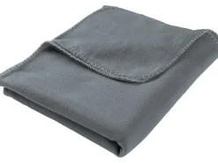 Sessel^Fleecedecke Uni 130 cm x 160 cm Antrhazit