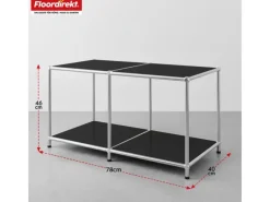 Floordirekt Sideboards^Metallregal Concept Epure MK-016 Sideboard 78 x 40 x 46 cm