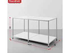 Floordirekt Metallregal Concept Epure MK-016 Sideboard 78 x 40 x 46 cm