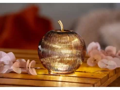 FlowerPower Dekorative Figuren^LED-Deko-Apfel Mela