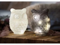 FlowerPower Dekorative Figuren^LED-Deko-Eule Nocuta