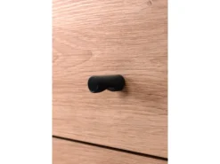 Furn.Design Möbelserien^Garderobe Eiche Artisan und Grau 122 cm 3D Lamelle Industrial Madem