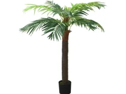 furnicato Künstliche Palme Phönix mit Topf 190 cm Grün