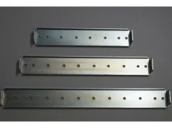 Gabiona Sitzbänke^Schienen-Set für Gabionen-Banksitzflächen Kurz 50 cm x 5 cm